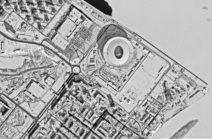 Chiêm ngưỡng 12 sân bóng World Cup tuyệt đẹp từ không trung - Ảnh 17. Chiêm ngưỡng 12 sân bóng World tỷ lệ kèo nhà cái tuyệt đẹp từ không trung - Ảnh 17.