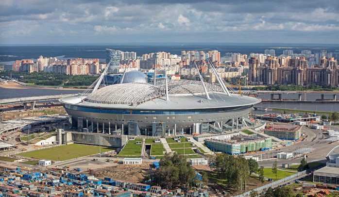 Chiêm ngưỡng 12 sân bóng World Cup tuyệt đẹp từ không trung - Ảnh 3. Chiêm ngưỡng 12 sân bóng World tỷ lệ kèo nhà cái tuyệt đẹp từ không trung - Ảnh 3.