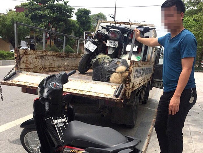 CSGT Thanh Hoá lại quăng lưới đánh cá bắt xe vi phạm - Ảnh 1.