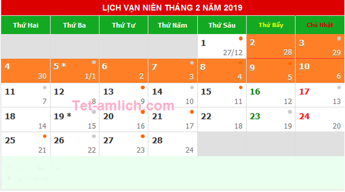 Năm 2019 có thể được nghỉ Tết âm lịch đến 9 ngày - Ảnh 2.