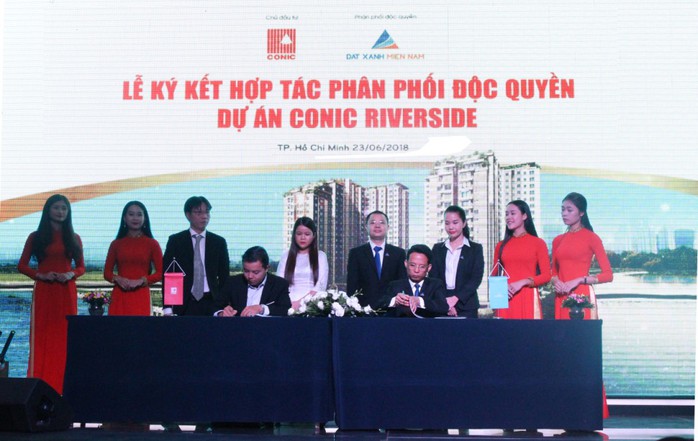 Đất Xanh Miền Nam phân phối độc quyền dự án Conic Riverside - Ảnh 1. Đất Xanh Miền Nam phân phối độc quyền dự án Conic Riverside - Ảnh 1.