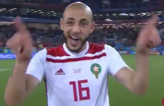 Cầu thủ Morocco: VAR là đồ rác rưởi - Ảnh 1.