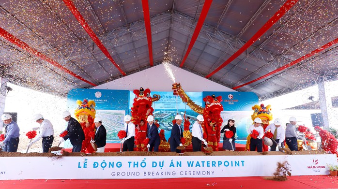 Nam Long động thổ khu đô thị WaterPoint - Ảnh 1. Nam Long động thổ khu đô thị WaterPoint - Ảnh 1.