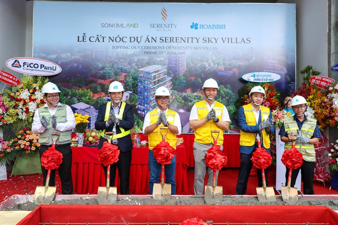 SonKim Land cất nóc dự án biệt thự trên không Serenity Sky Villas - Ảnh 2. SonKim Land cất nóc dự án biệt thự trên không Serenity Sky Villas - Ảnh 2.
