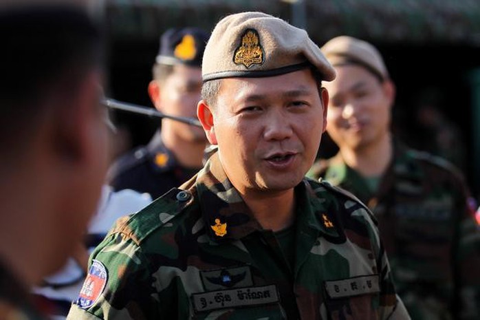 Con trai thủ tướng Campuchia được thăng tướng 4 sao - Ảnh 1.