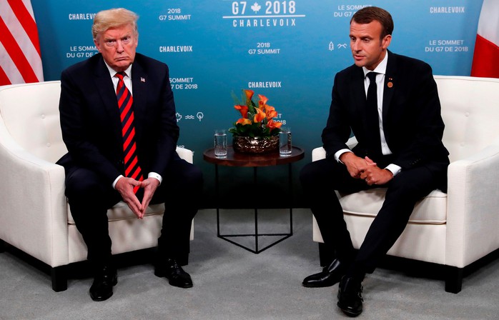 Ông Trump bị cô lập tại  hội nghị G7 - Ảnh 4.