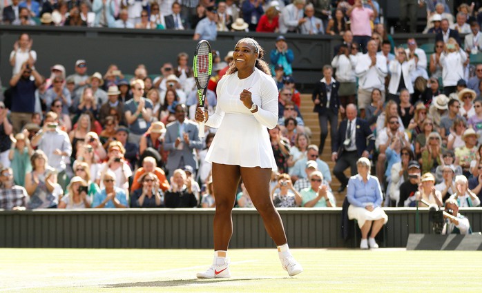 Thể hiện đẳng cấp vượt trội, Serena Williams xuất sắc vào bán kết Wimbledon - Ảnh 7.