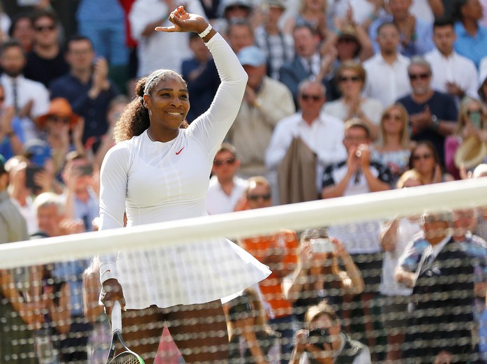 Thể hiện đẳng cấp vượt trội, Serena Williams xuất sắc vào bán kết Wimbledon - Ảnh 6.