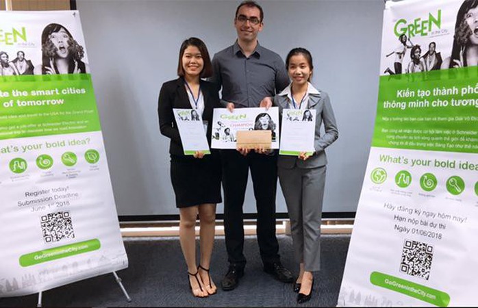 Sinh viên Duy Tân tiếp tục vô địch quốc gia cuộc thi Go Green In The City 2018 - Ảnh 1.