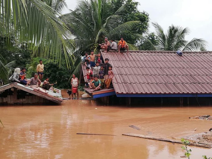 Vỡ đập thủy điện Lào: Mưa quá lớn, vừa thông báo xả đập thì vỡ đập - Ảnh 3.