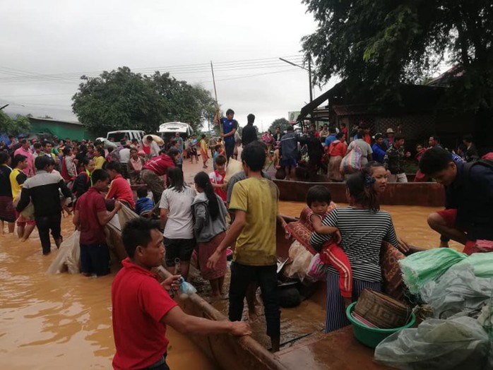 Đại thảm họa vỡ đập thủy điện ở Lào sát mé Việt Nam, cuốn hàng trăm người - Ảnh 6.