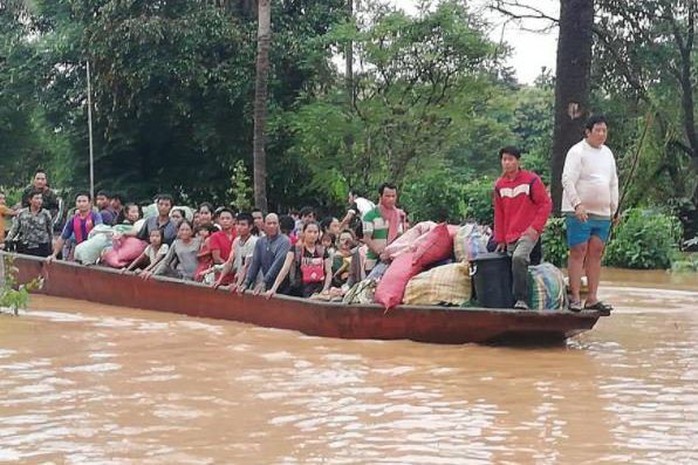 Đại thảm họa vỡ đập thủy điện ở Lào sát mé Việt Nam, cuốn hàng trăm người - Ảnh 3.