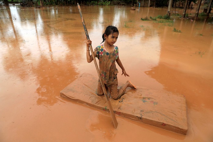 Vỡ đập thủy điện ở Lào: Không gì ngăn nổi lực nước, không đủ thời gian để chạy - Ảnh 5.
