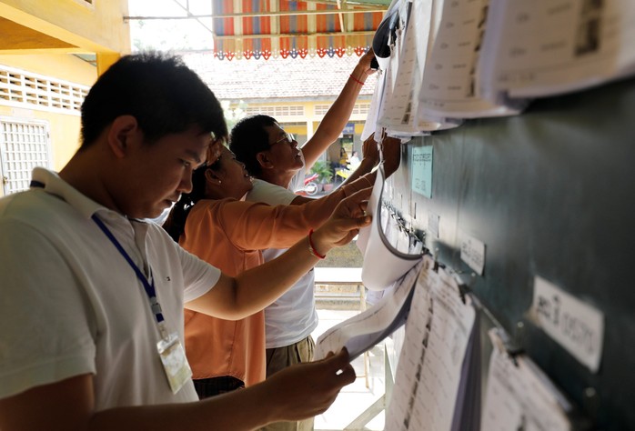 Campuchia bước vào tổng tuyển cử - Ảnh 1.