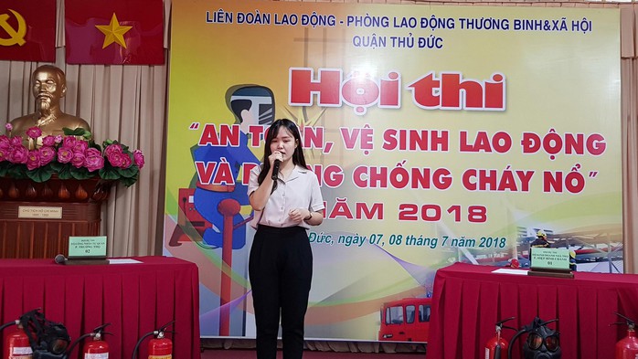 Trang bị kiến thức về phòng cháy chữa cháy cho công nhân - Ảnh 1.