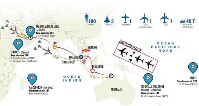 Chiến đấu cơ Rafale của Không quân Pháp lần đầu thăm Việt Nam - Ảnh 2.