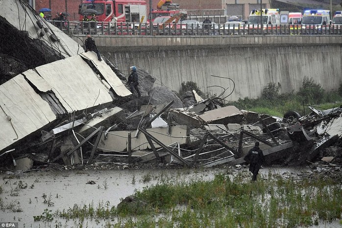 Sập cầu trên đường cao tốc, ít nhất 30 người thiệt mạng - Ảnh 7.