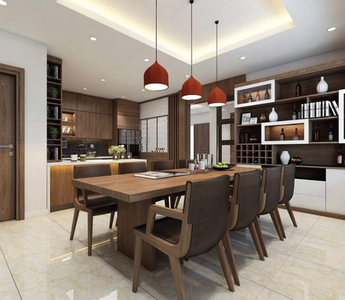 Mê mẩn với thiết kế căn hộ chung cư 80m2 - Ảnh 4. Mê mẩn với thiết kế căn hộ chung cư 80m2 - Ảnh 4.