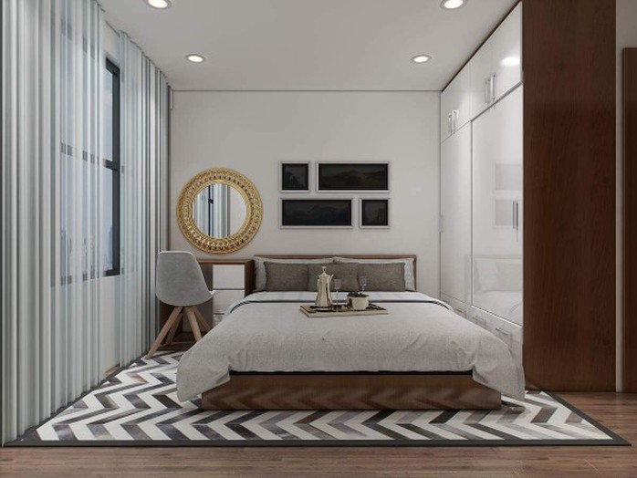 Mê mẩn với thiết kế căn hộ chung cư 80m2 - Ảnh 5. Mê mẩn với thiết kế căn hộ chung cư 80m2 - Ảnh 5.