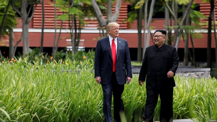 Tổng thống Donald Trump:  Ông Kim Jong-un thích tôi  - Ảnh 1.