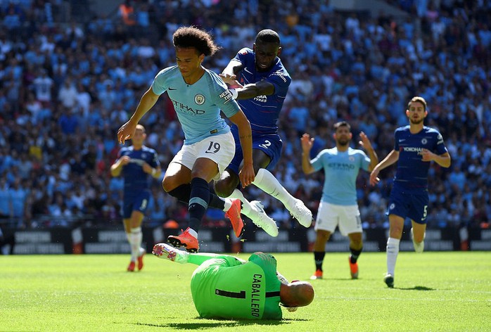 Aguero lập đại công, Man City đoạt Siêu cúp nước Anh - Ảnh 5.