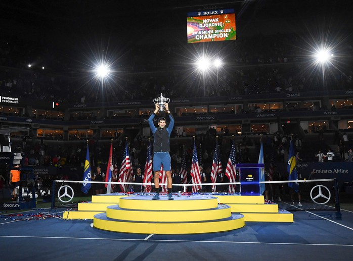 Clip Djokovic đăng quang US Open 2018, đoạt Grand Slam thứ 14 - Ảnh 4.