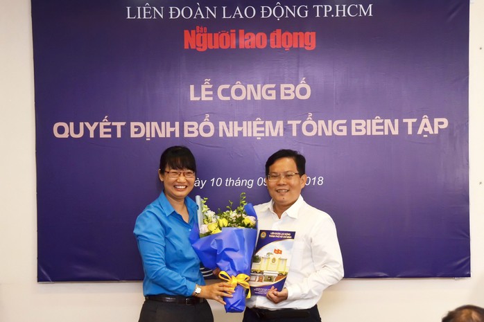 Ông Tô Đình Tuân làm Tổng Biên tập Báo Người Lao Động - Ảnh 1.