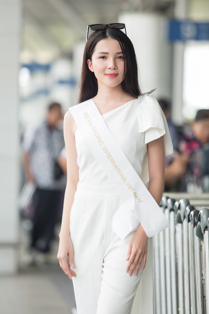 Hoa khôi Huỳnh Thúy Vi dự thi Hoa hậu Châu Á - Thái Bình Dương 2018 - Ảnh 2.