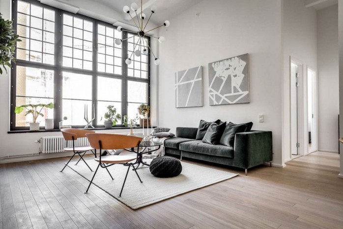 Thiết kế phòng khách thông minh cho căn hộ 60 m2 - Ảnh 4. Thiết kế phòng khách thông minh cho căn hộ 60 m2 - Ảnh 4.