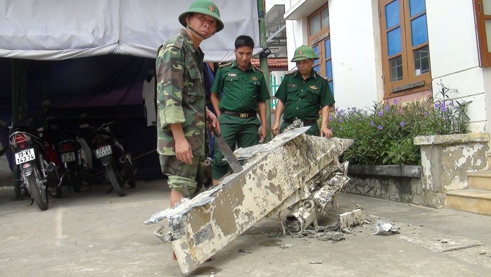 Phát hiện vật thể lạ nghi là của máy bay bị rơi xuống biển Quảng Bình - Ảnh 1.