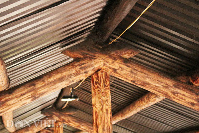 Độc đáo nhà gỗ lớn giữa rừng, không dùng đinh sắt - Ảnh 5. Độc đáo nhà gỗ lớn giữa rừng, không dùng đinh sắt - Ảnh 5.