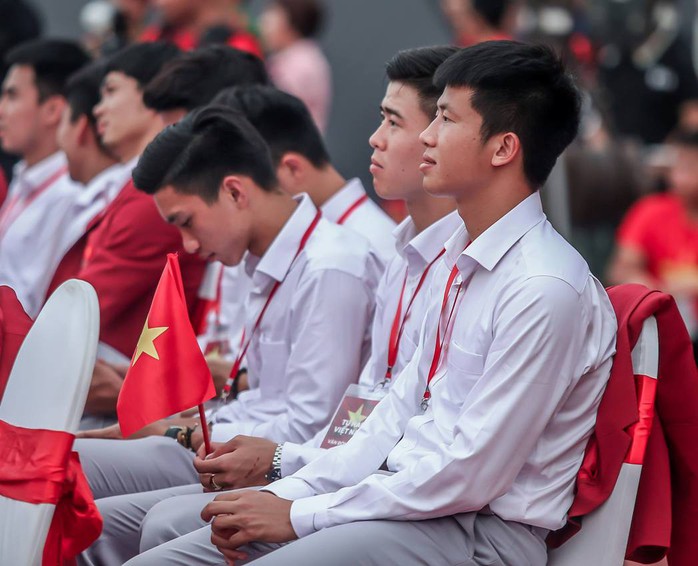 Những hình ảnh siêu cute của tuyển thủ Olympic Việt Nam - Ảnh 5.