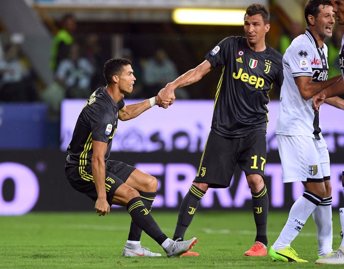 Những sắc thái tịt ngòi của Ronaldo ngày Juventus toàn thắng - Ảnh 7.