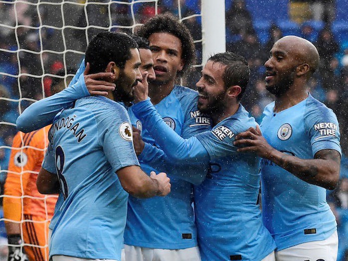 Mưa bàn thắng ở Cardiff, Man City tái chiếm ngôi nhì Ngoại hạng - Ảnh 4.