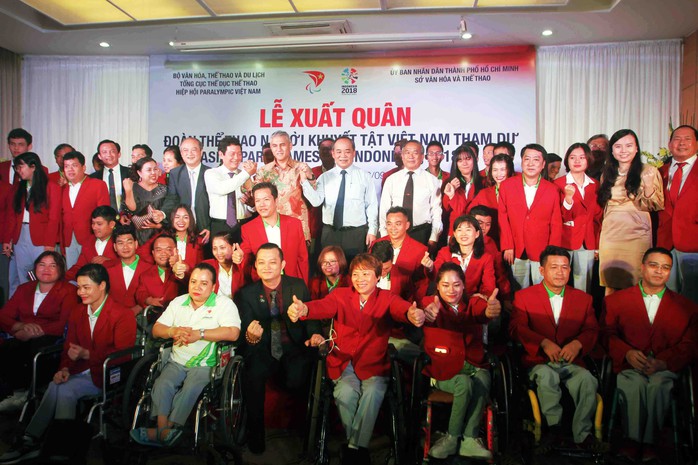 Việt Nam xuất quân dự Asian Paragames 2018 - Ảnh 1.