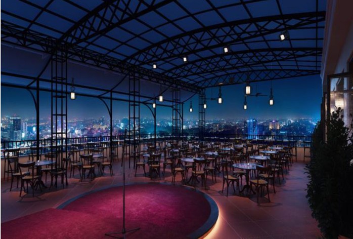 Quán bar tầng thượng view đẹp nhất Sài Gòn - Ảnh 1. Quán bar tầng thượng view đẹp nhất Sài Gòn - Ảnh 1.