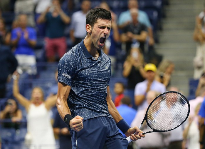 Djokovic đòi nợ giúp Federer, lần 11 vào bán kết US Open - Ảnh 6.