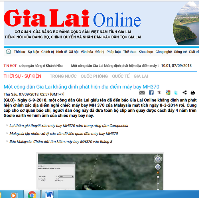 Công an Gia Lai: Thông tin phát hiện địa điểm MH370 rơi mù mờ, thiếu cơ sở - Ảnh 2.