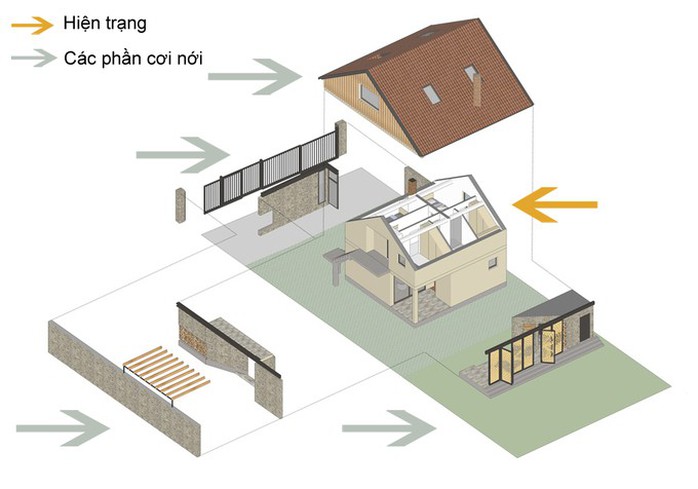 Ngôi nhà cấp bốn sửa xong lung linh như đèn lồng - Ảnh 2. Ngôi nhà cấp bốn sửa xong lung linh như đèn lồng - Ảnh 2.