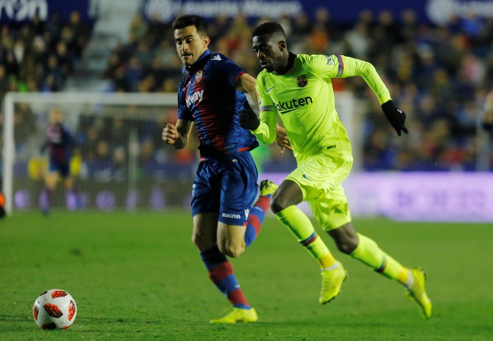 Clip: Barcelona thua sốc trước Levante ở Copa Del Rey - Ảnh 1.