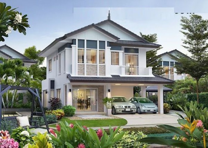 10 mẫu biệt thự 2 tầng 70m2 đơn giản mà hiện đại - Ảnh 6. 10 mẫu biệt thự 2 tầng 70m2 đơn giản mà hiện đại - Ảnh 6.