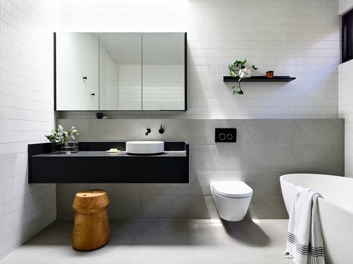 Ngôi nhà tuyệt đẹp kết hợp giữa bê tông và gỗ - Ảnh 10. Ngôi nhà tuyệt đẹp kết hợp giữa bê tông và gỗ - Ảnh 10.
