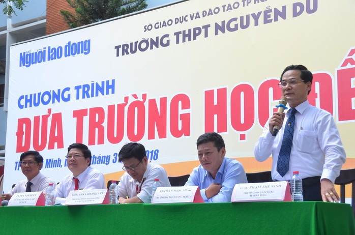 Đưa trường học đến thí sinh 2019: Nâng chất lượng và sự lan tỏa - Ảnh 1.