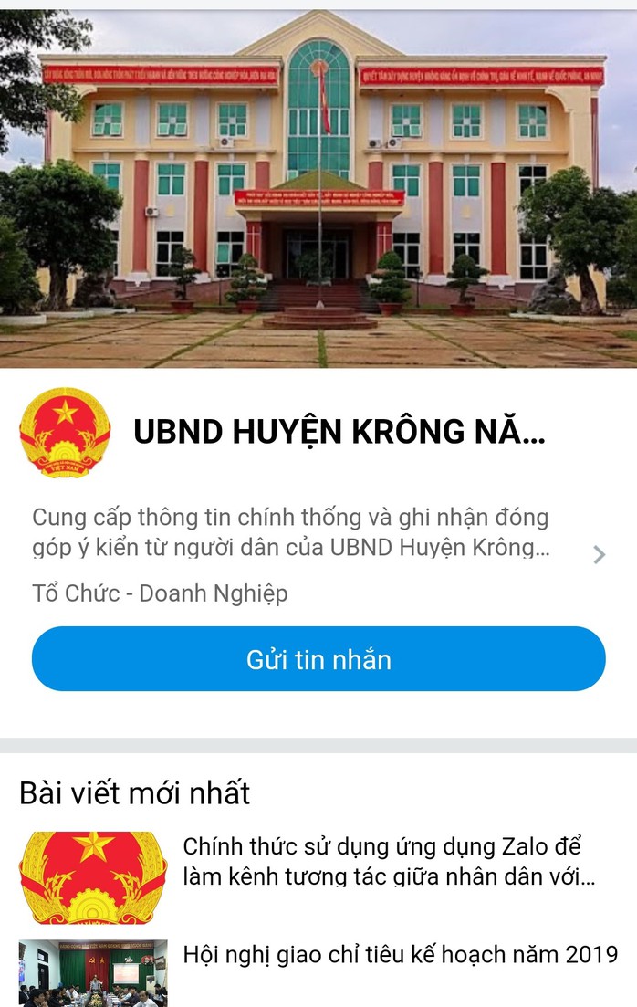 Một huyện miền núi liên kết với dân qua mạng xã hội - Ảnh 1.