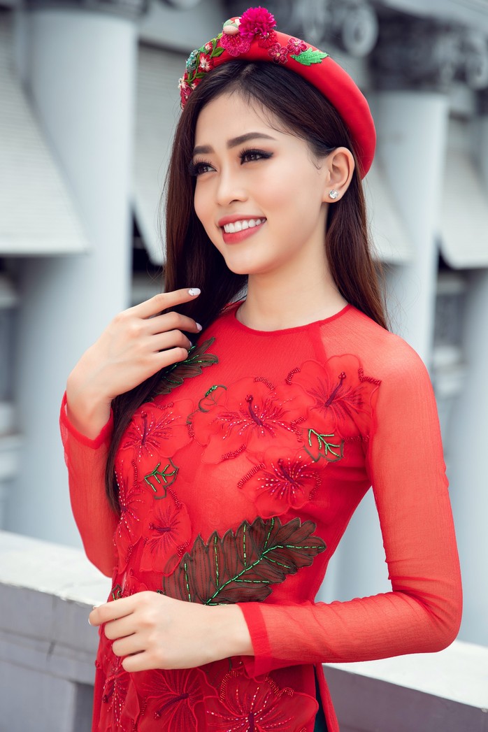 Ngất ngây với vẻ đẹp của top 3 hoa hậu Việt Nam 2018 - Ảnh 8.