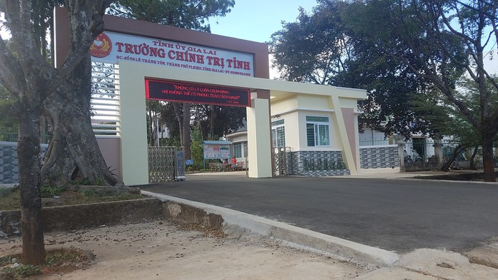 Trường Chính trị Gia Lai bị trộm nửa tỉ đồng - Ảnh 1.