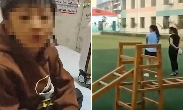 Trung Quốc: Trường mẫu giáo ép học sinh ăn trong nhà vệ sinh - Ảnh 1.