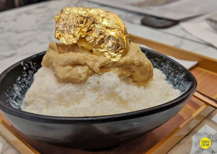 Món sầu riêng dát vàng 24k sang chảnh bậc nhất Singapore - Ảnh 6. Món sầu riêng dát vàng 24k sang chảnh bậc nhất Singapore - Ảnh 6.