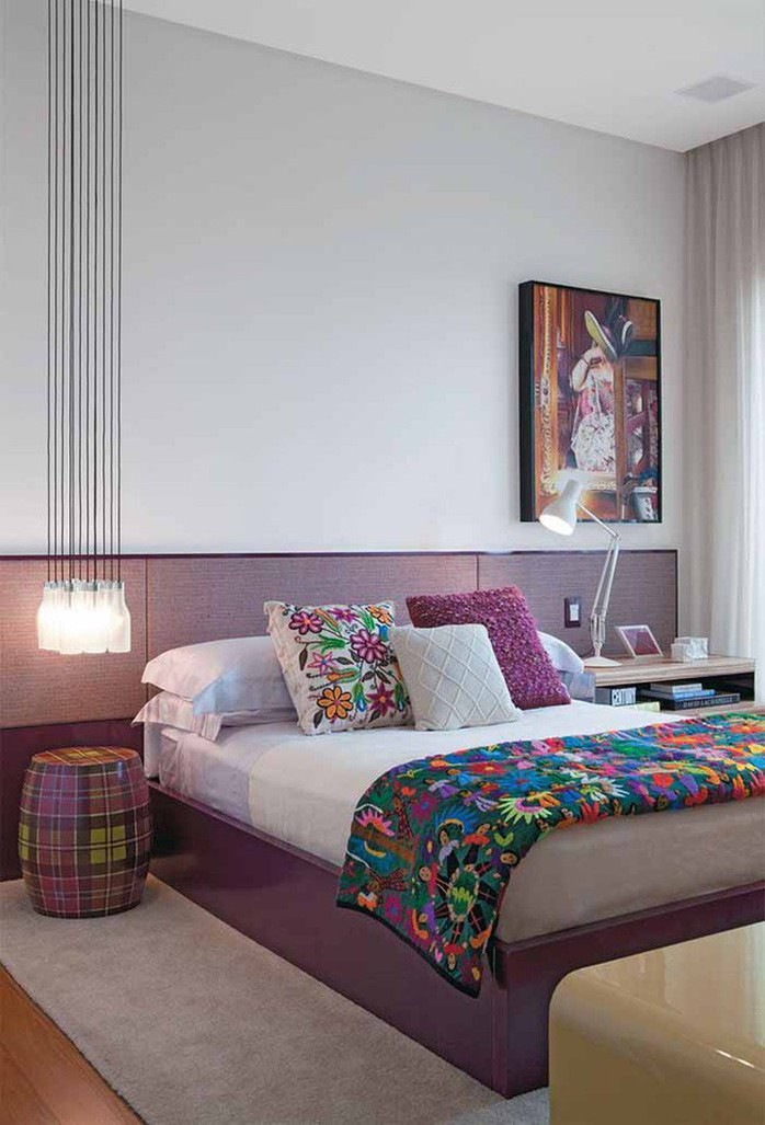Trái tim lạc nhịp trước căn phòng ngủ mang sắc tím mộng mơ - Ảnh 1. Trái tim lạc nhịp trước căn phòng ngủ mang sắc tím mộng mơ - Ảnh 1.