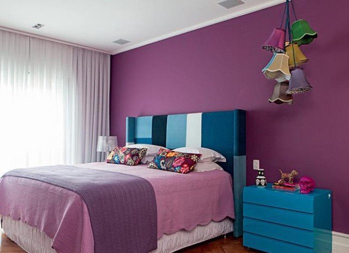 Trái tim lạc nhịp trước căn phòng ngủ mang sắc tím mộng mơ - Ảnh 15. Trái tim lạc nhịp trước căn phòng ngủ mang sắc tím mộng mơ - Ảnh 15.